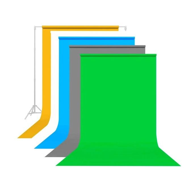 Fond de Studio Papier sur rouleau vert 2,72 m x 5 m