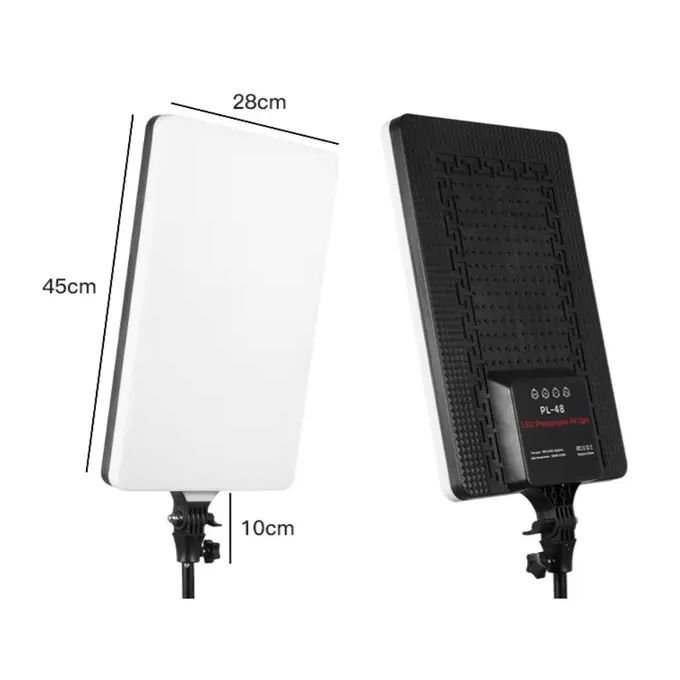Kit D'éclairage De Panneau Lumineux Vidéo LED 2700k-6000k