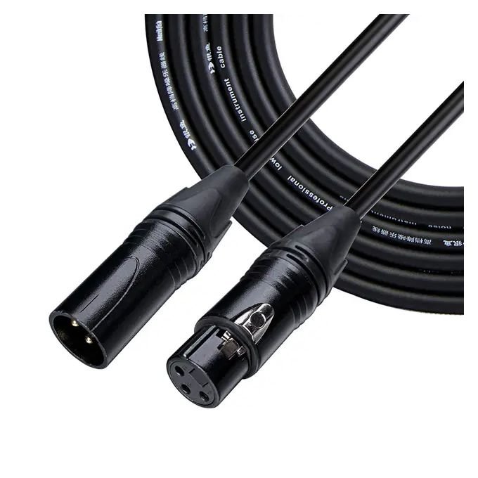 Câble De Micro XLR 10m Noir
