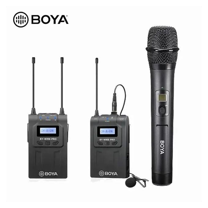 Boya BY-WM8 PRO-K4 Microphone Sans Fil Double