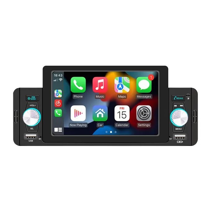 Autoradio 5 Pouces CarPlay Et Android