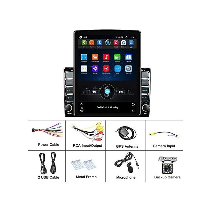 Autoradio Android Double DIN 9,7 Pouces