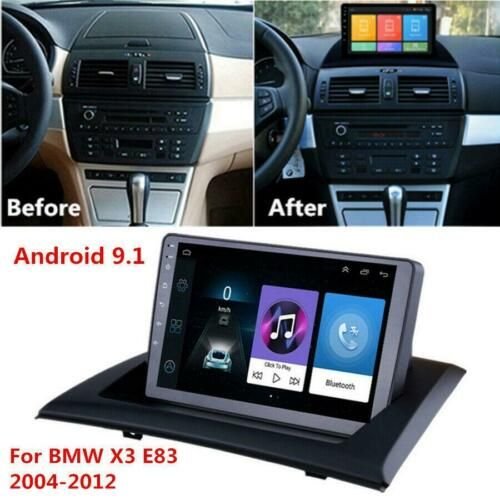 Radio Android 2.5D IPS Pour BMW X3 2006-10