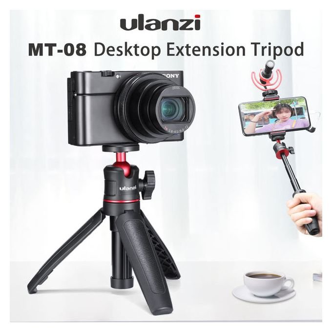 Mini Trépied Noir Pour Appareil Photo, Vis 1/4