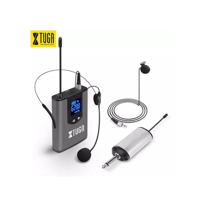 LazMallMicro-casque Sans Fil Portable UHF