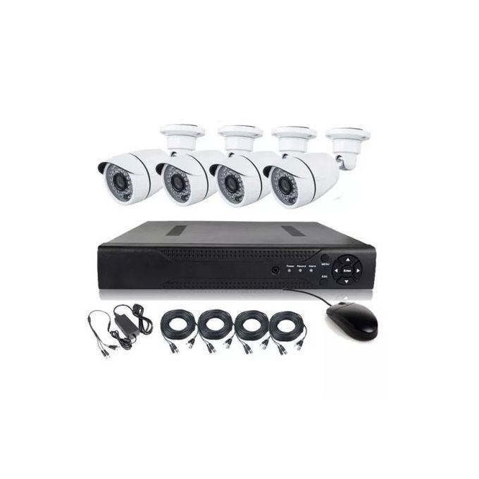 POE Kits 4CH Maison Caméras De Vidéosurveillance Système HD